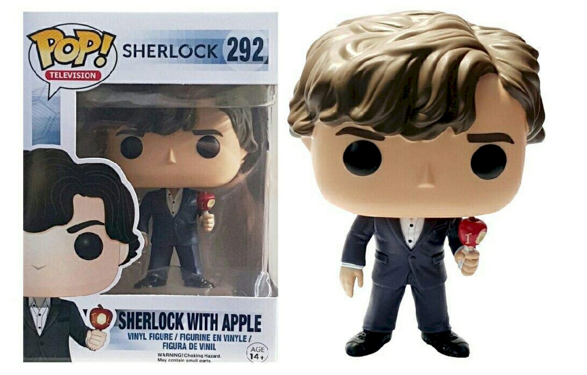 Sherlock Funko POP! Sherlock with Apple 292